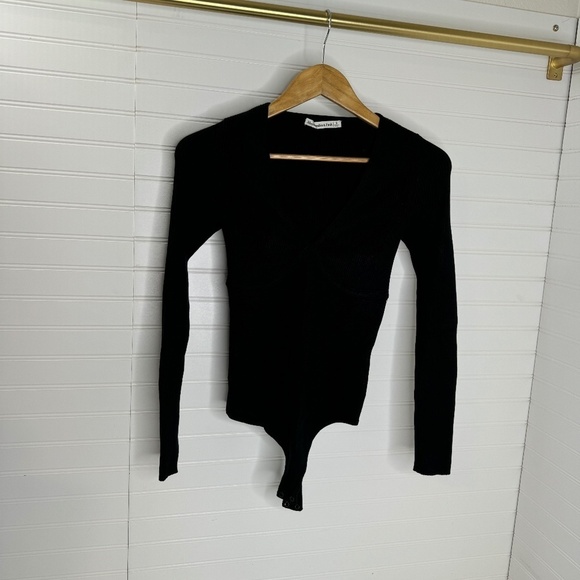 Abercrombie & Fitch Tops - NWT Abercrombie & Fitch Small Long Sleeve Bodysuit Black
